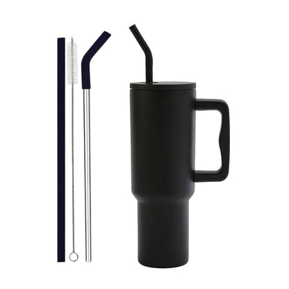 Phoenixx Premium Insulated Tumbler with Straw – 24-Hour Hot & Cold, Leak-Proof Travel Mug 1200 ML