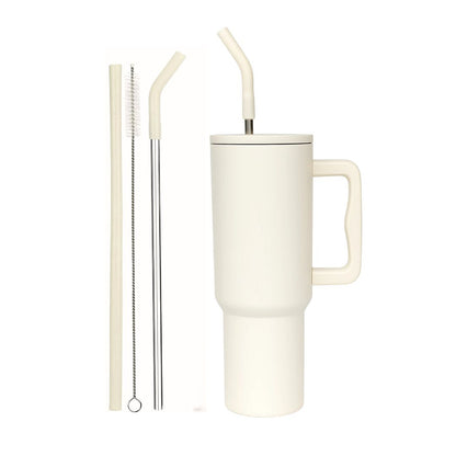 Phoenixx Premium Insulated Tumbler with Straw – 24-Hour Hot & Cold, Leak-Proof Travel Mug 1200 ML