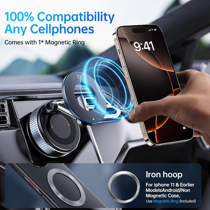 Vacuum Magnetic Phone Holder